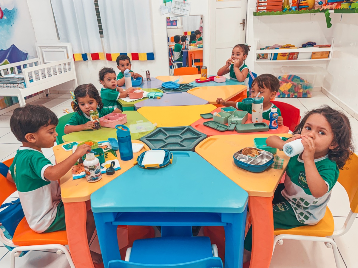 Alunos da Educação Infantil da Boa Ideia